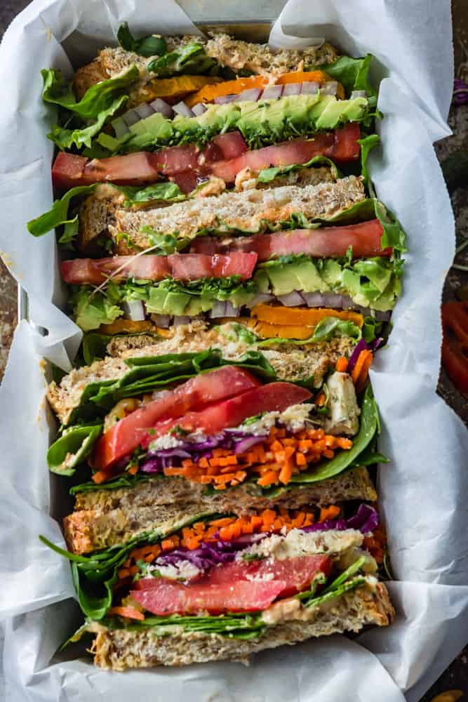 Vegan Dagwood Sandwich