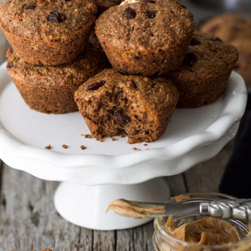 Perfect Carrot Raisin Bran Muffin Recipe (vegan) - simpyceecee.co