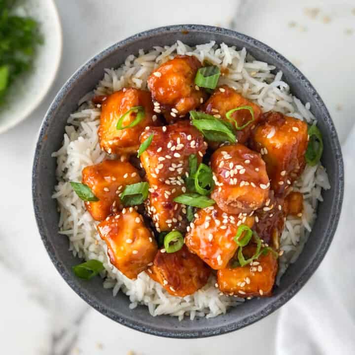 Crispy Baked Teriyaki Tofu (the BEST baked tofu!) - simply ceecee